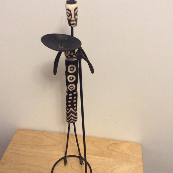 Metal Candle Holder - Picture 2 of 4